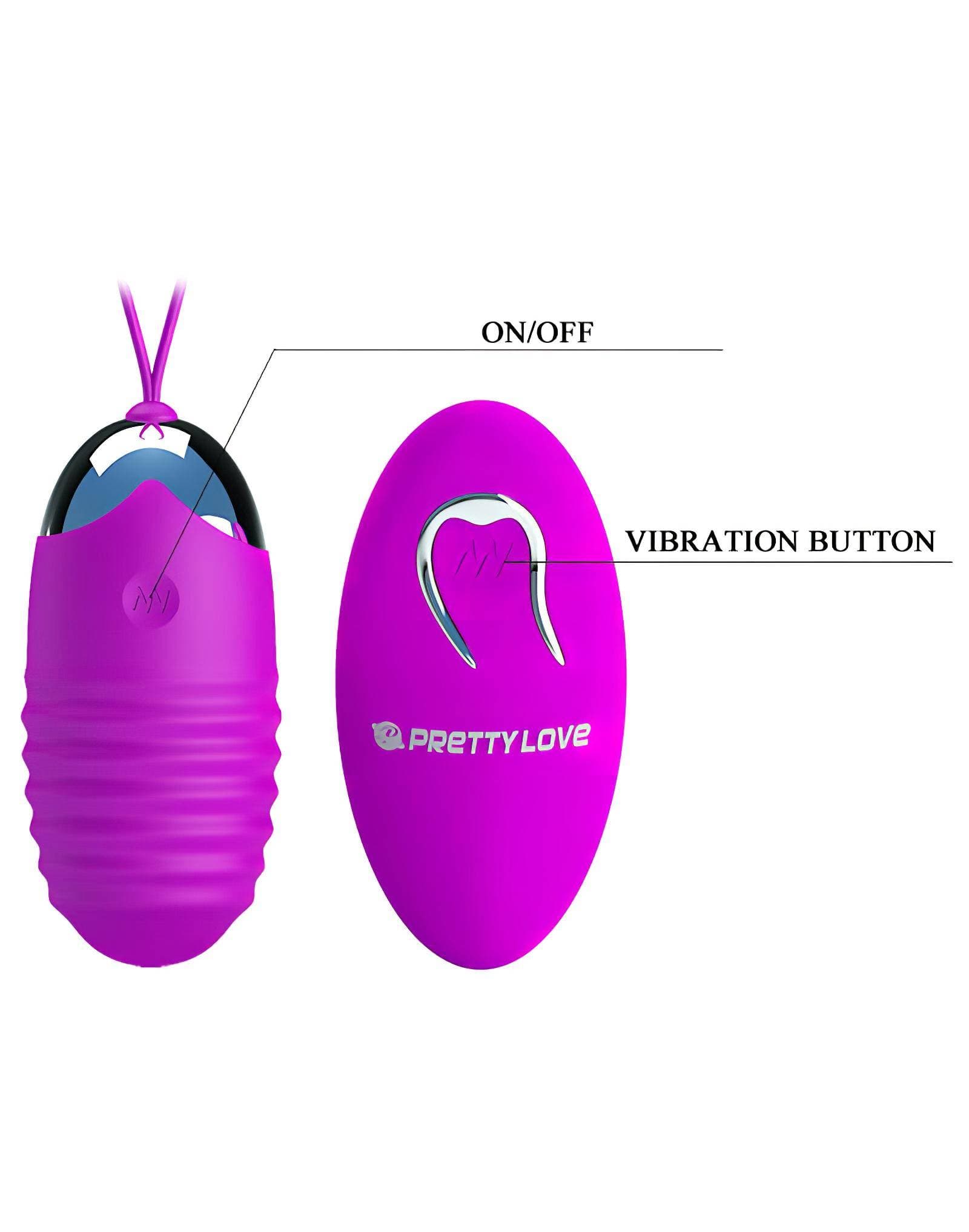 Pretty Love Jessica - vibrációs tojás #8