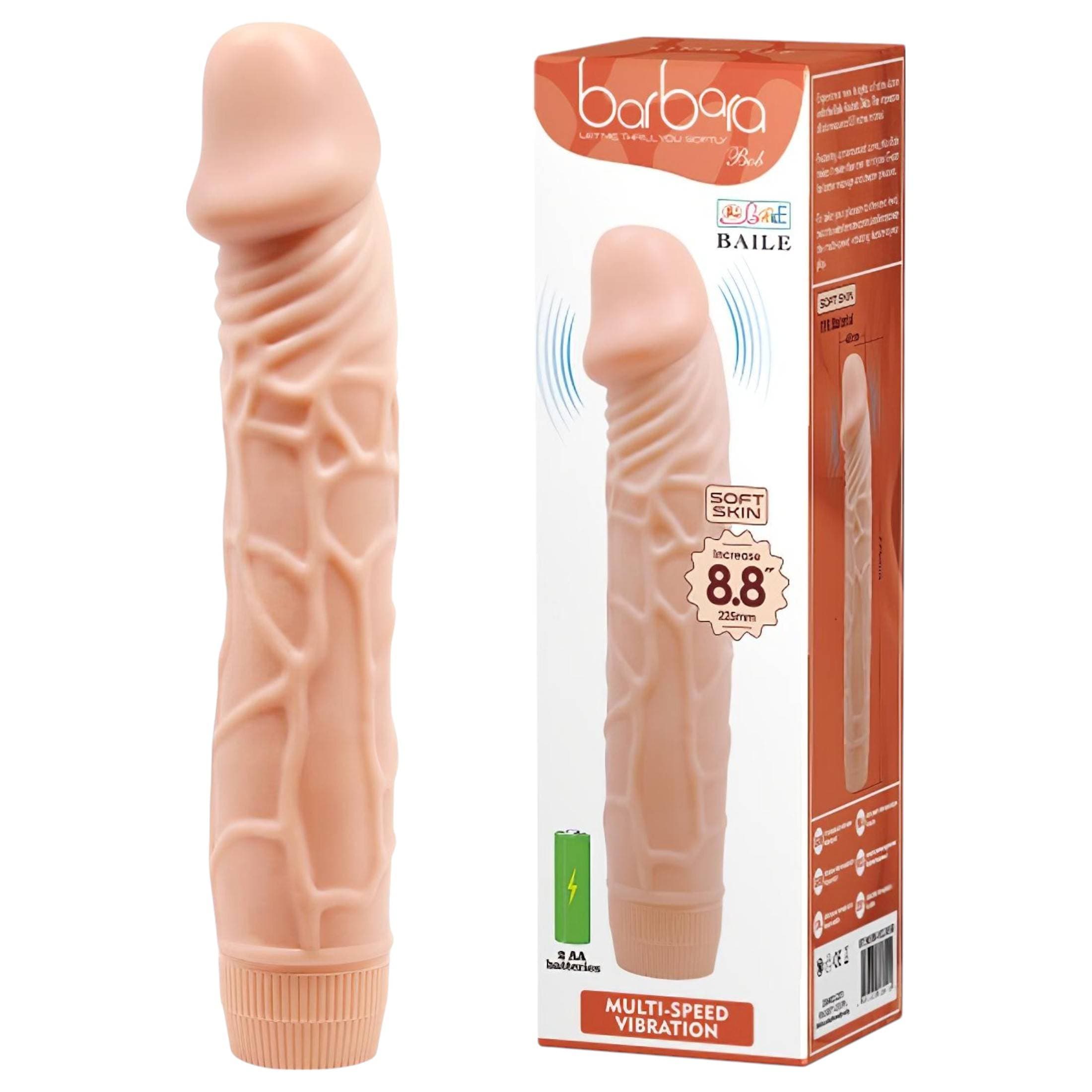 Baile Barbara - élethű vibrátor - 22,5 cm #1