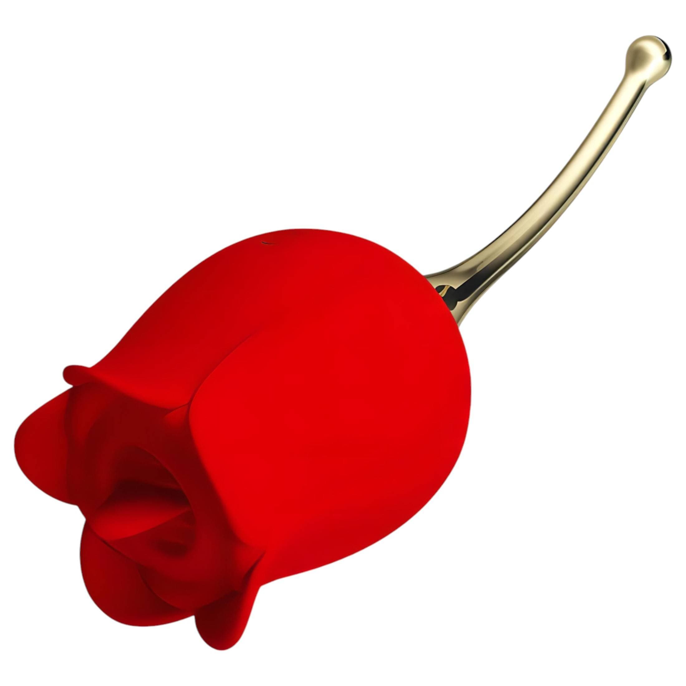 Pretty Love Rose Lover - nyelves 2in1 csikló vibrátor #3
