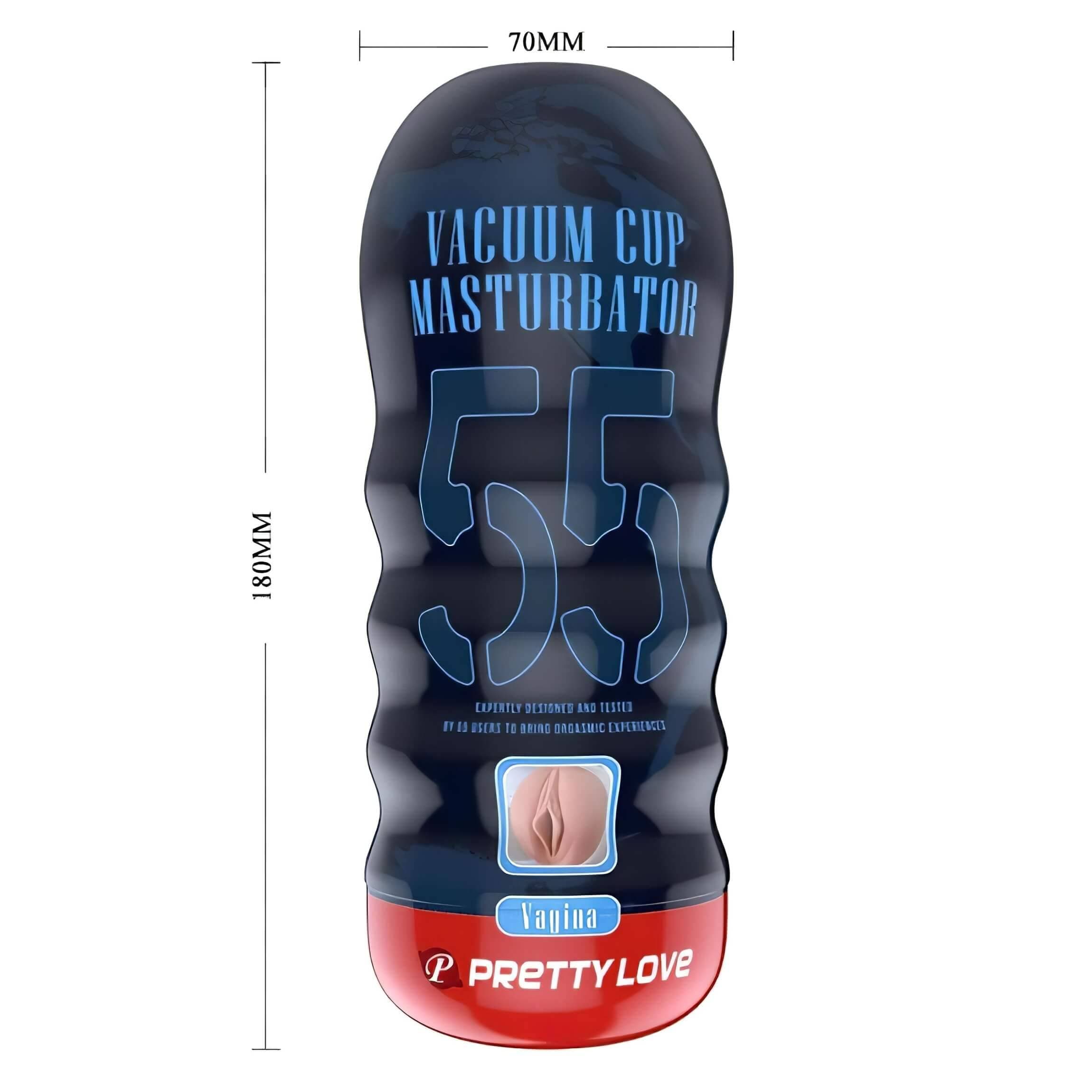 Pretty Love Vacuum Cup - élethű műpunci maszturbátor #3