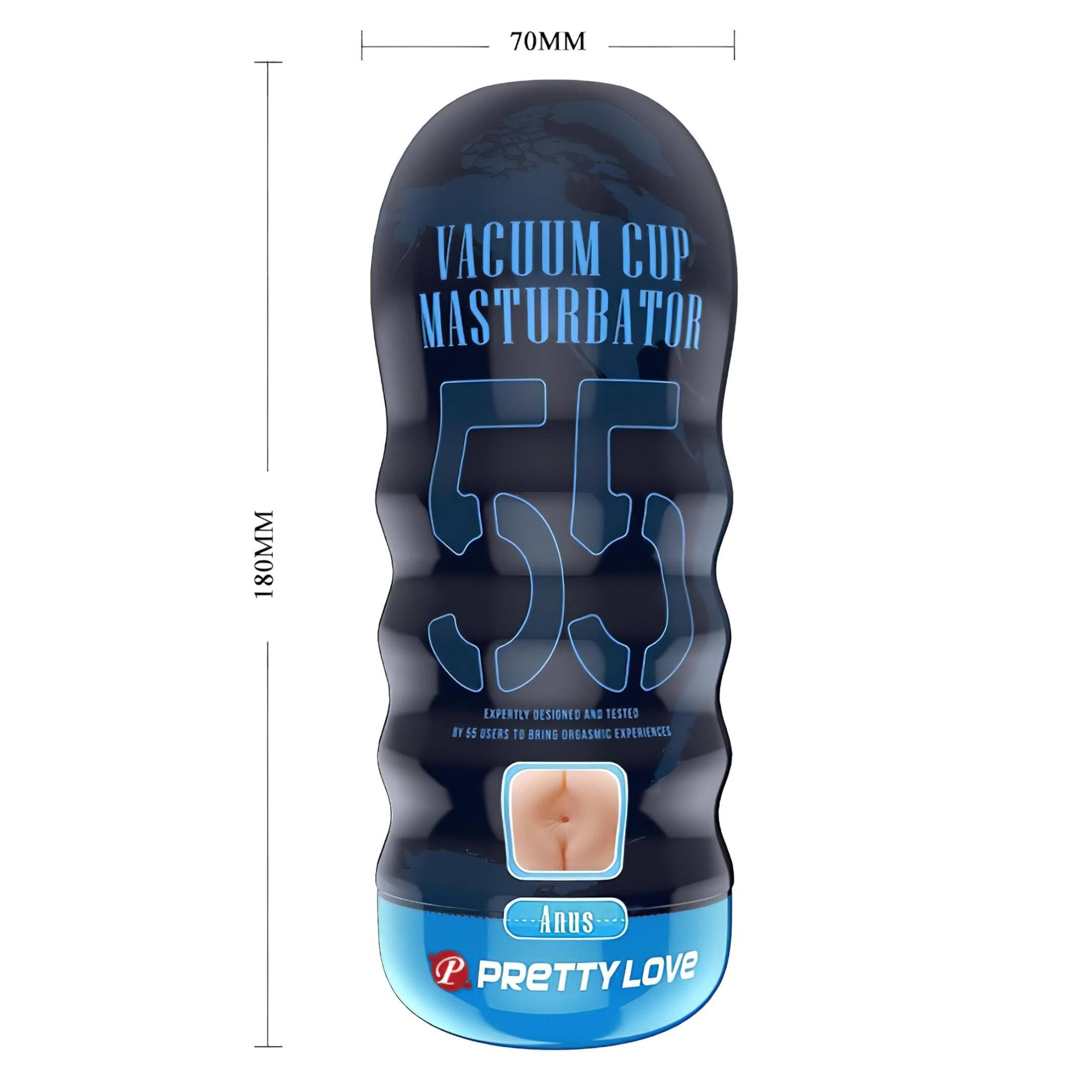 Pretty Love Vacuum Cup - élethű műpopsi maszturbátor #6