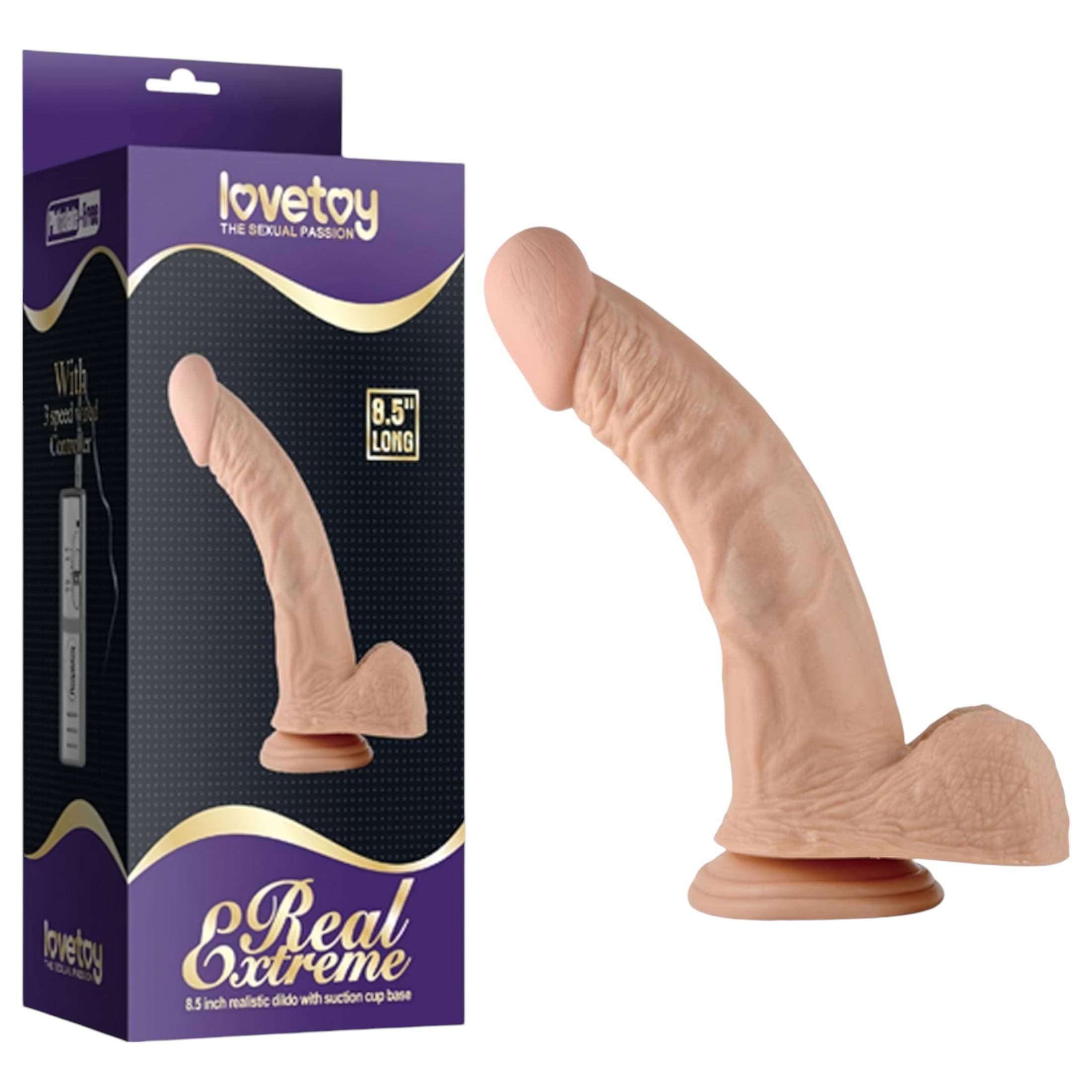 Lovetoy Real Extreme - G-pont dildó - 21cm #1