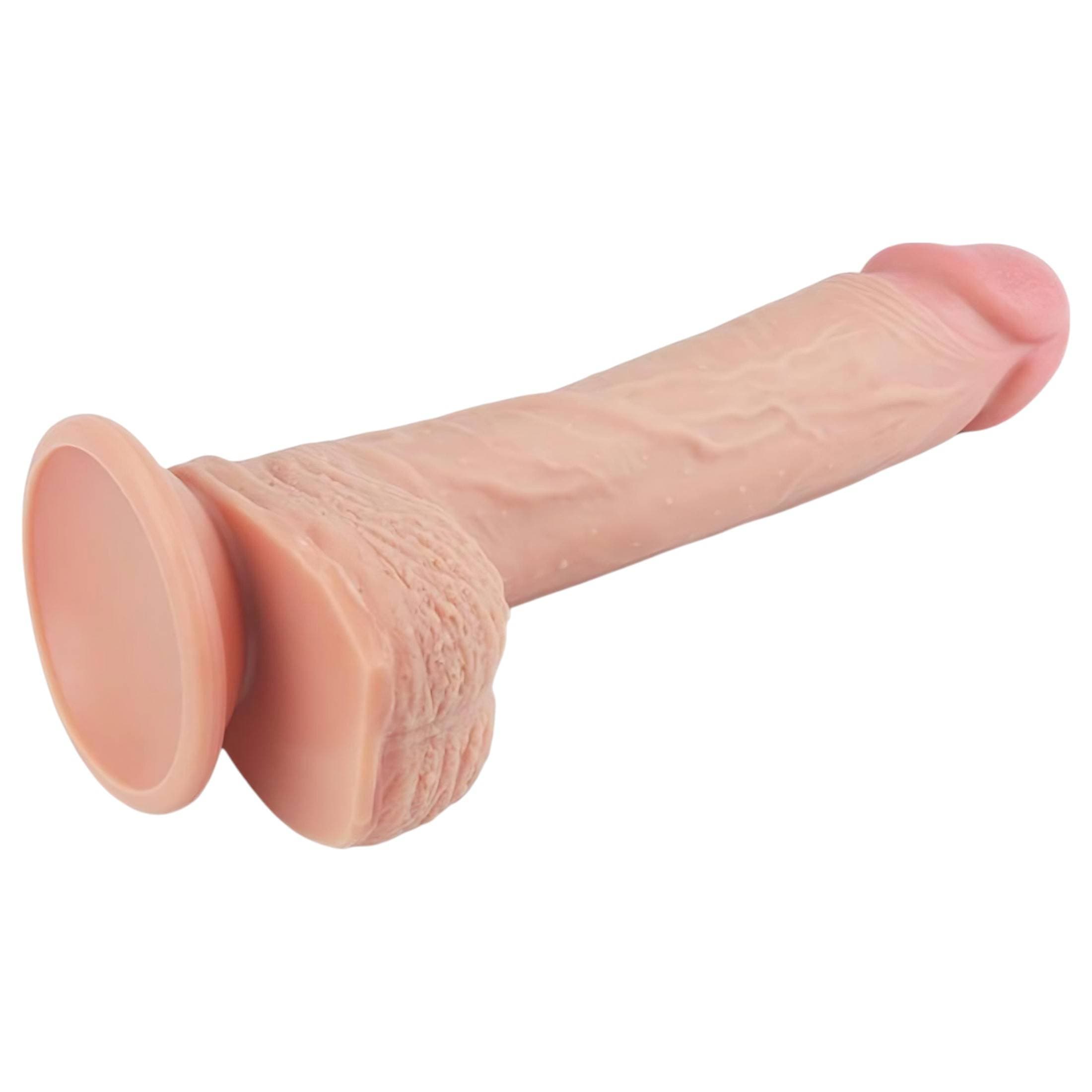 Lovetoy Nature Cock - tapadókorongos élethű dildó - 21cm #3