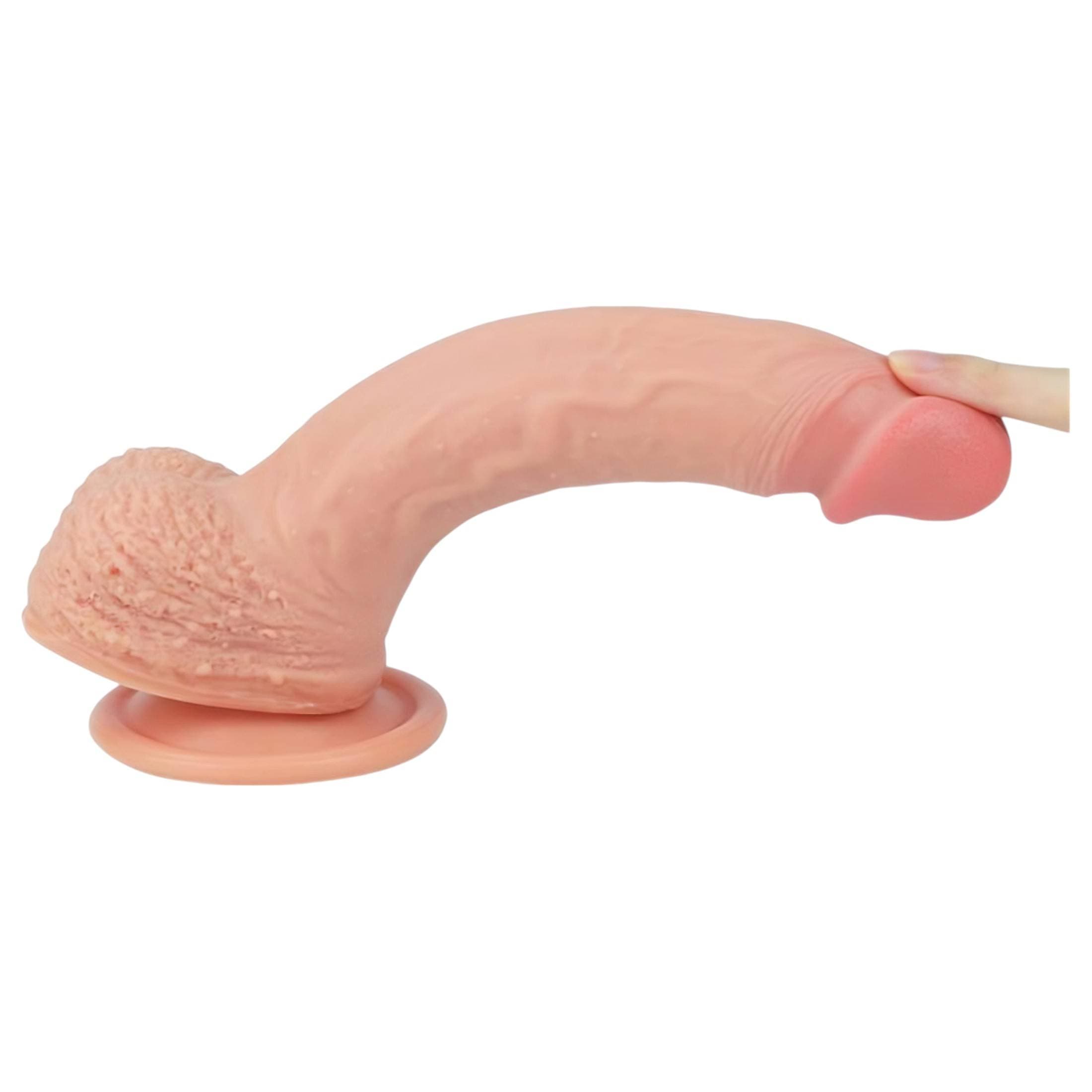 Lovetoy Nature Cock - tapadókorongos élethű dildó - 21cm #4