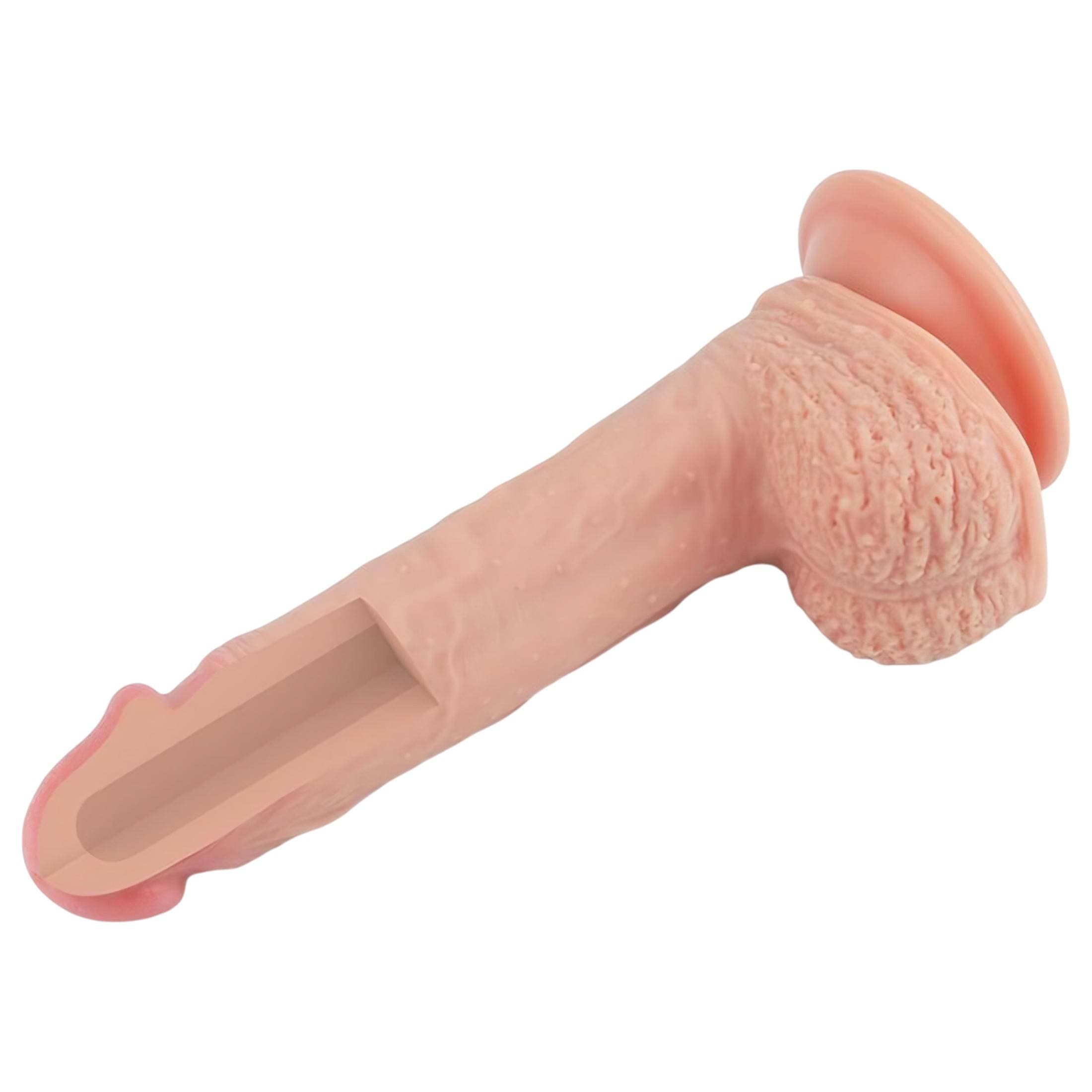 Lovetoy Nature Cock - tapadókorongos élethű dildó - 21cm #6
