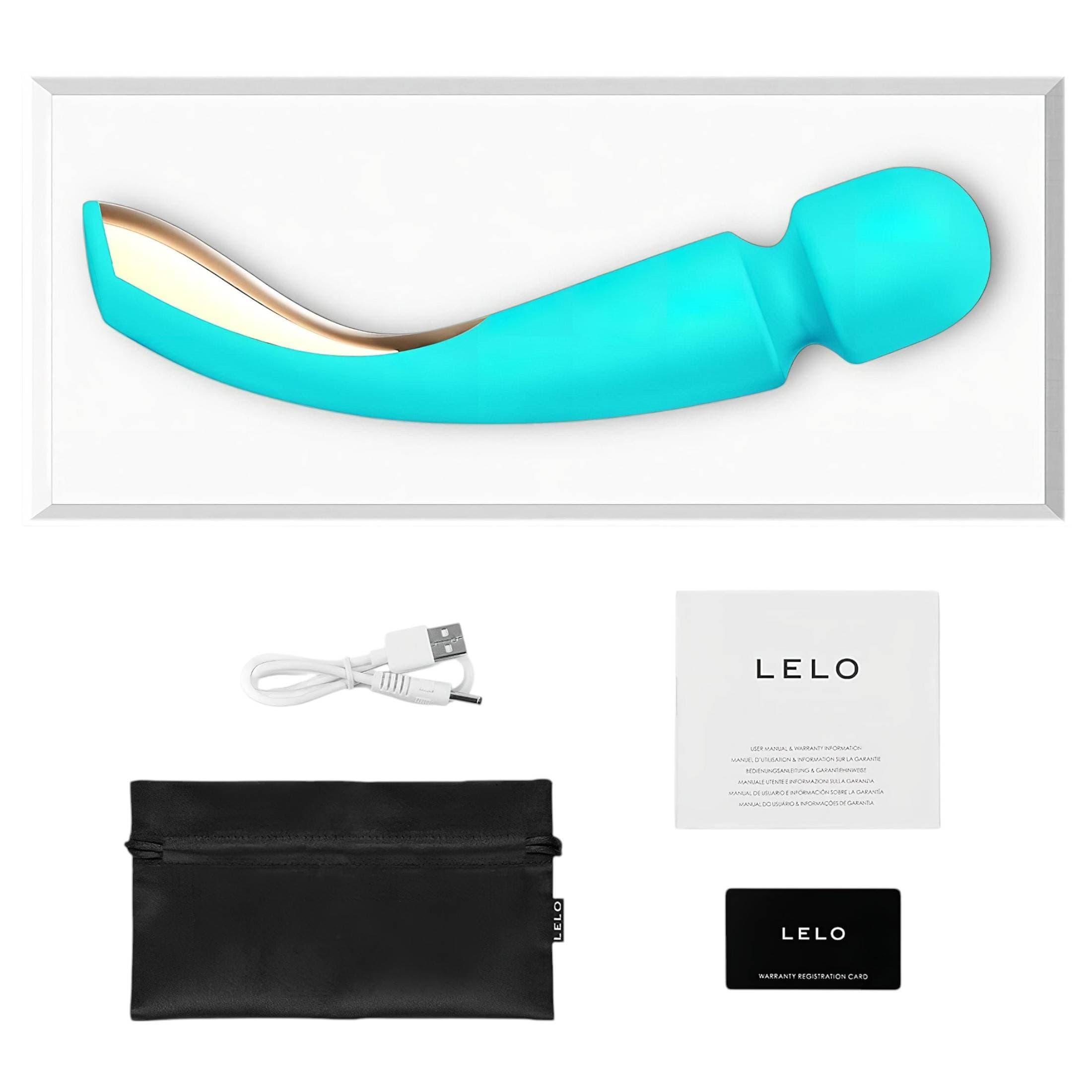 LELO Smart Wand 2 - nagy - akkus, masszírozó vibrátor #4