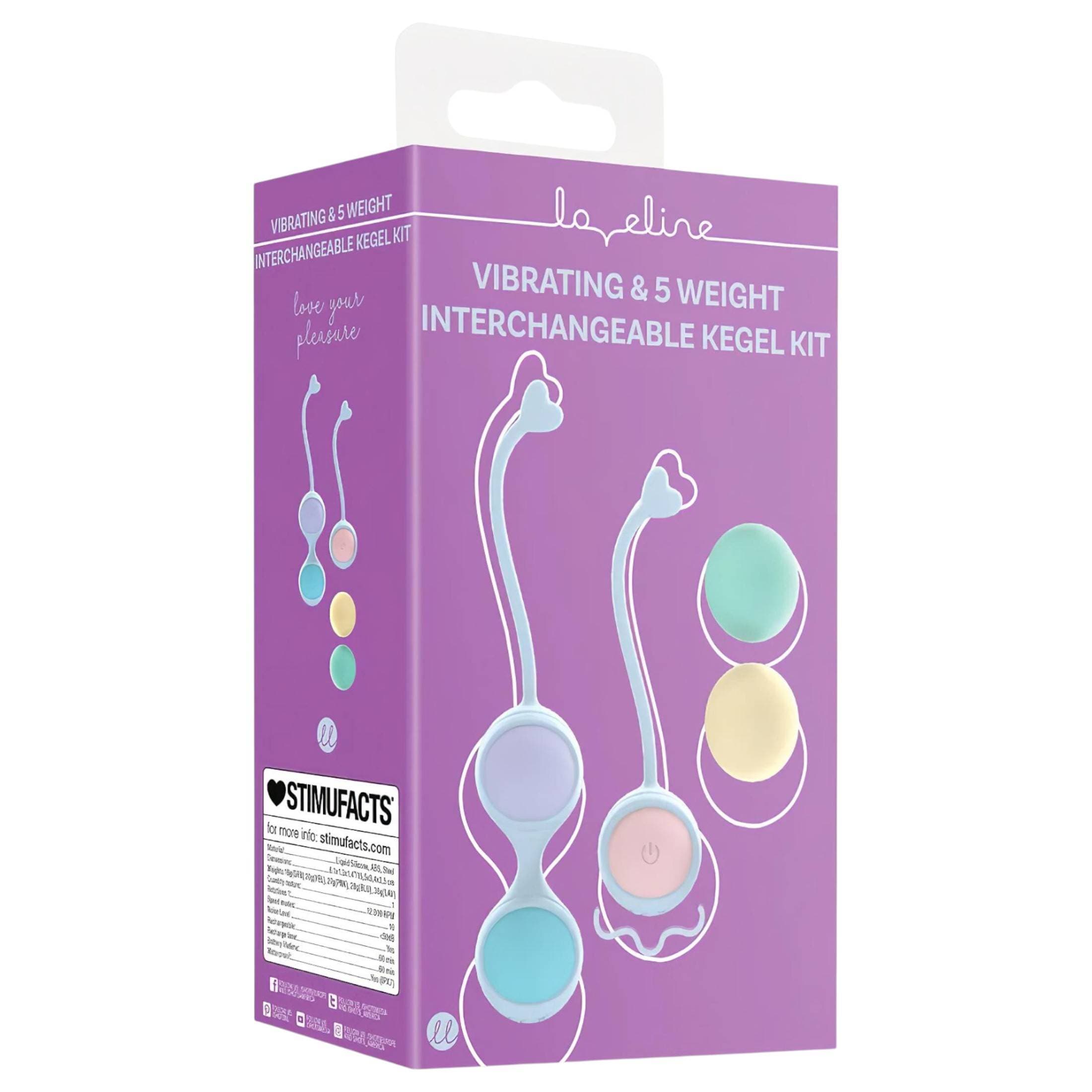 Loveline - vibrációs variálható gésagolyó szett #2