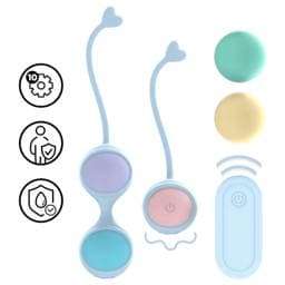 Loveline - vibrációs variálható gésagolyó szett #1