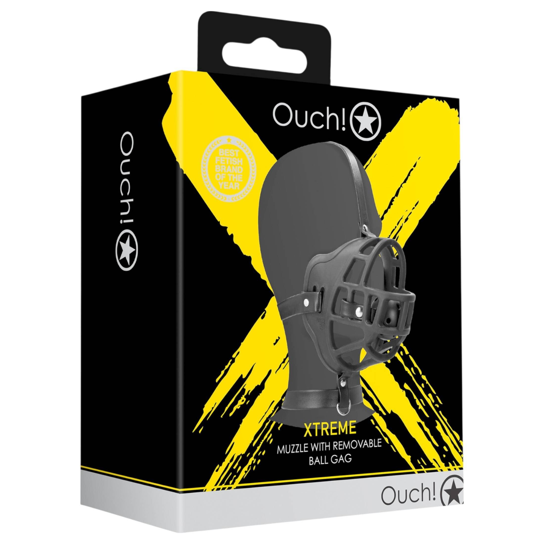 Ouch! - szájkosár, beépített szájpecekkel #2