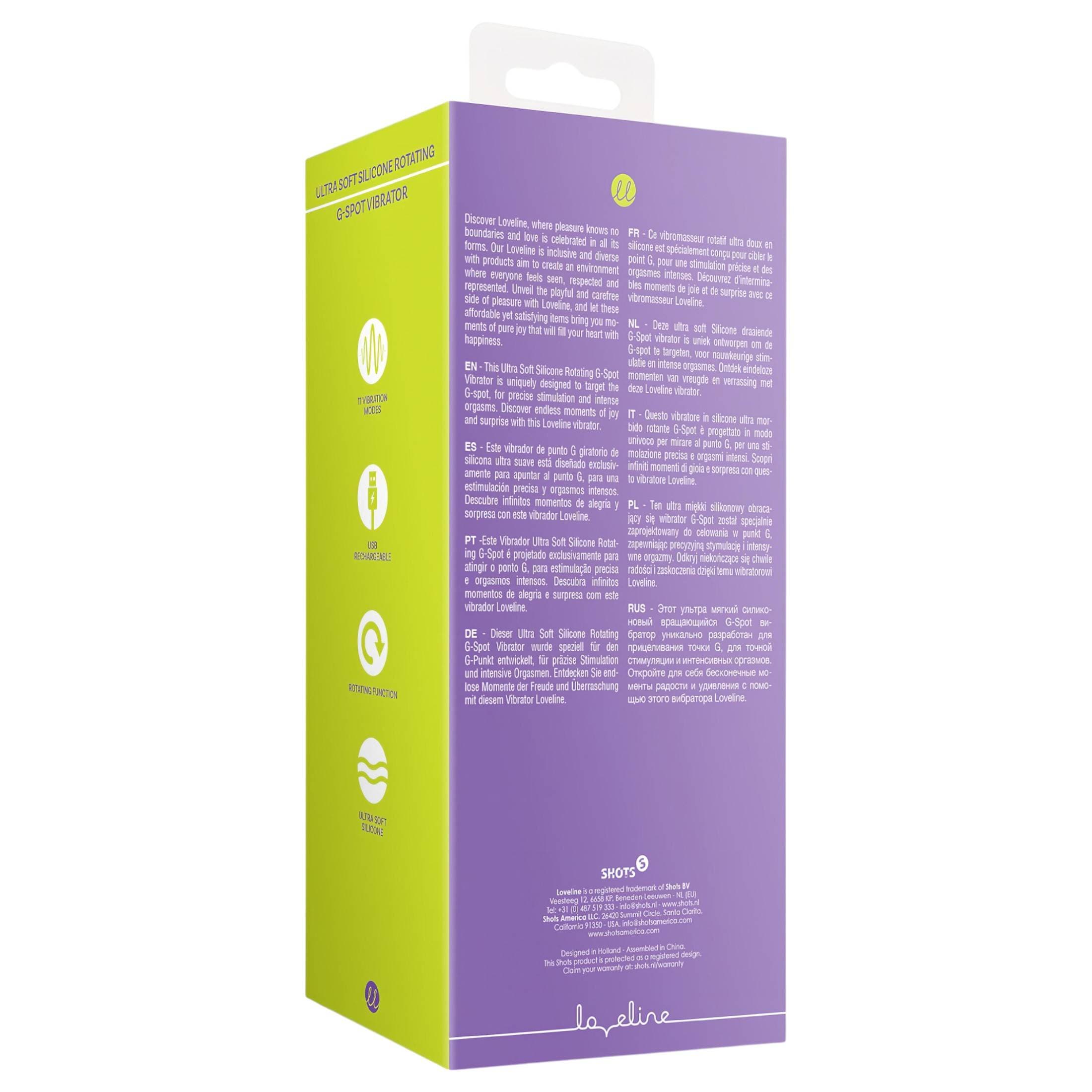 Loveline - akkus forgó vibrátor #3