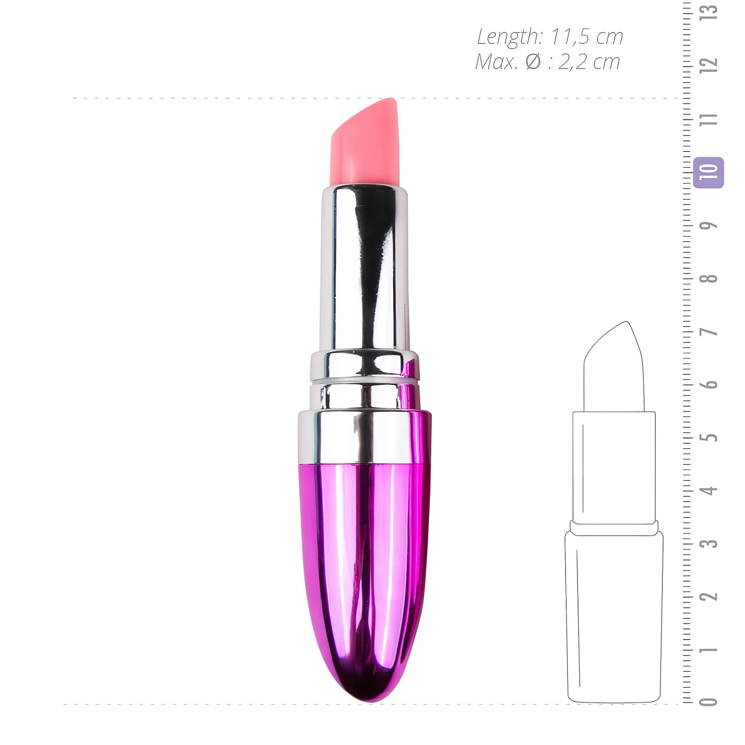 Easytoys Lipstick - vízálló rúzs vibrátor #4