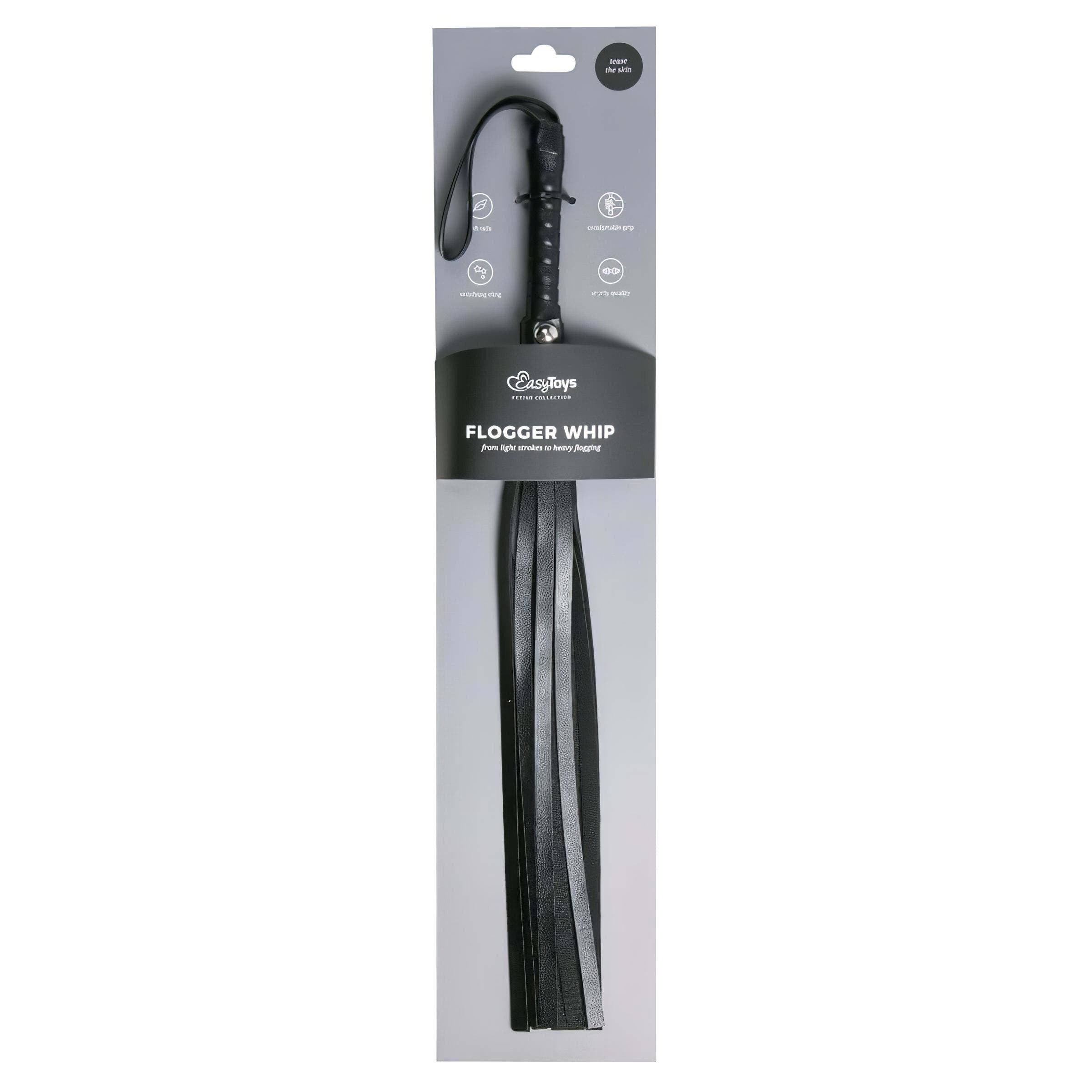 Easytoys Flogger - puha műbőr korbács #2
