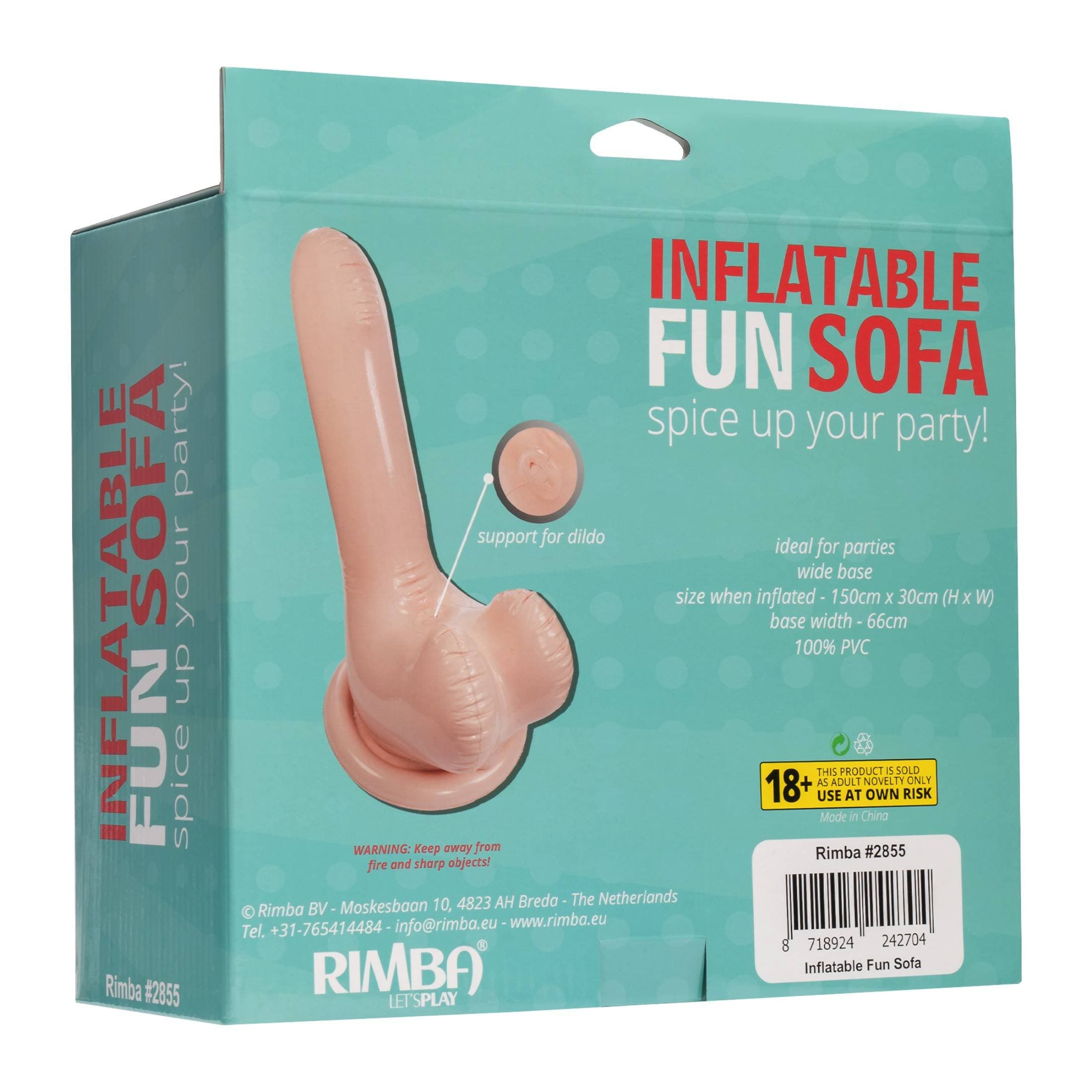 Inflatable Fun - felfújható pénisz szófa - 66cm #5