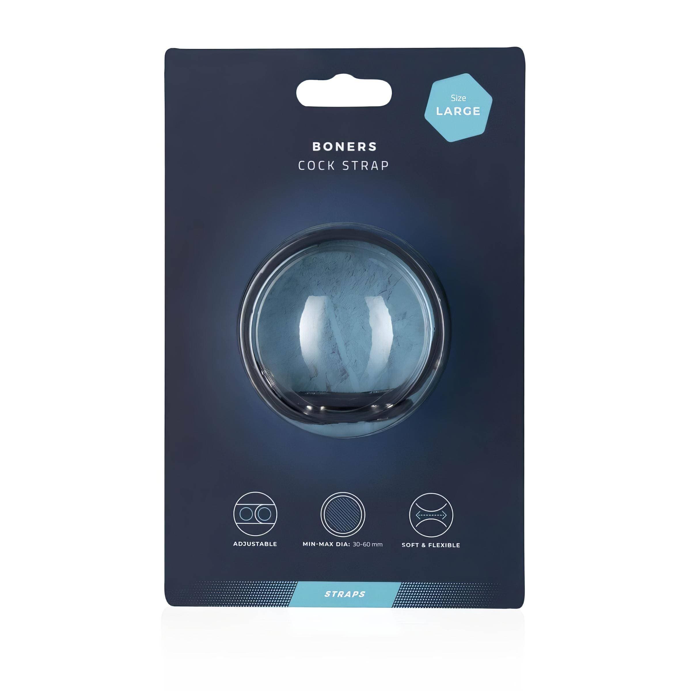 Boners Cock Straps L - állítható péniszgyűrű #5