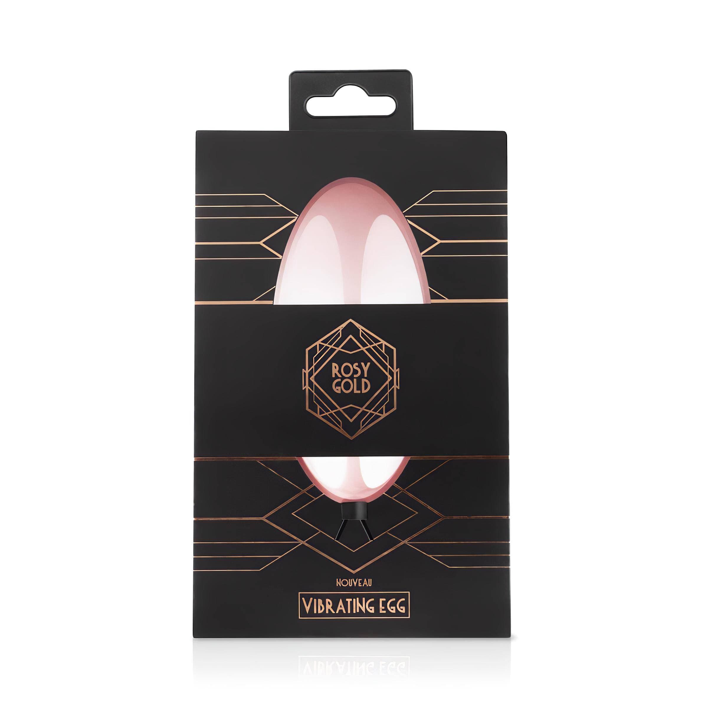Rosy Gold Egg - vízálló, vibrációs tojás #5