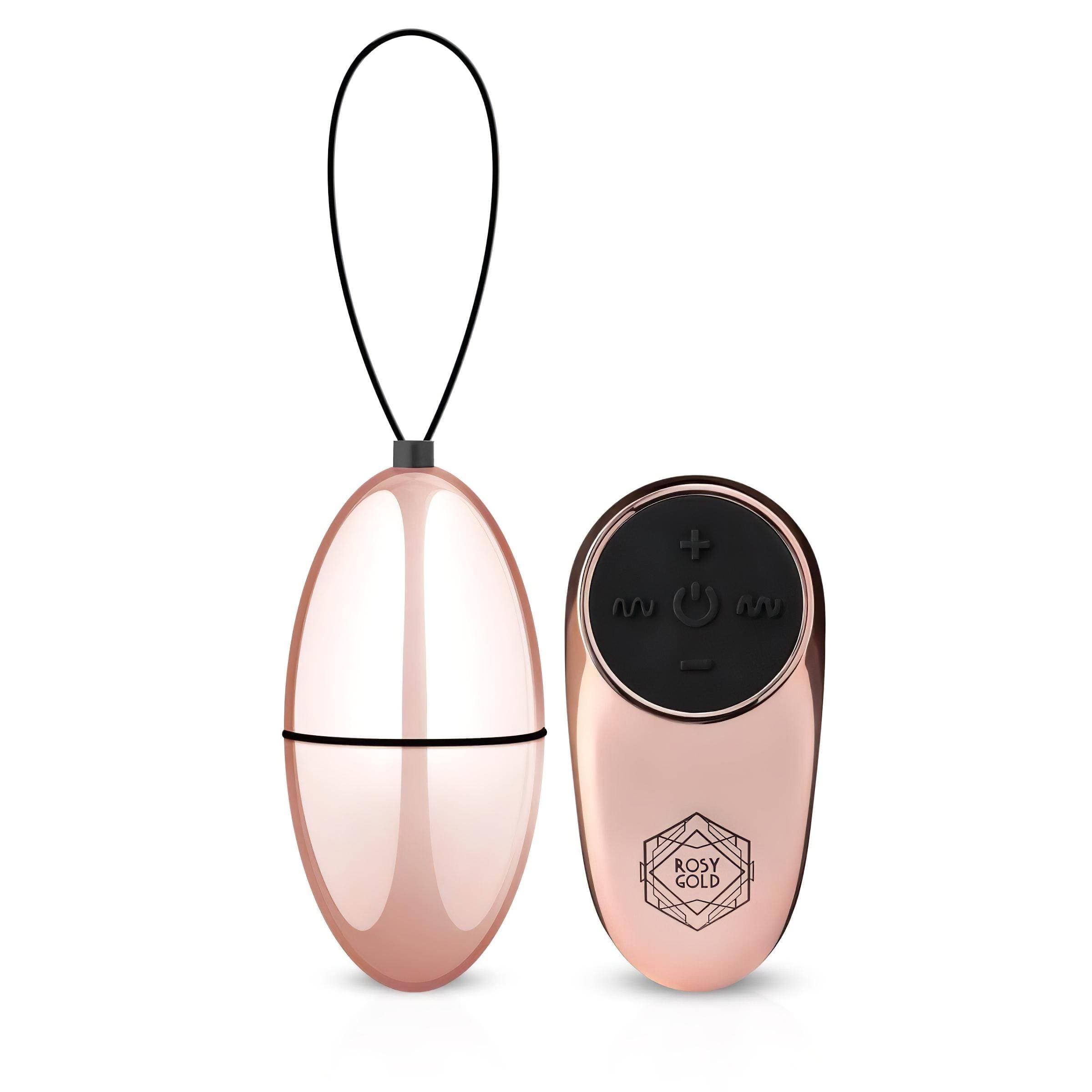 Rosy Gold Egg - vízálló, vibrációs tojás #1