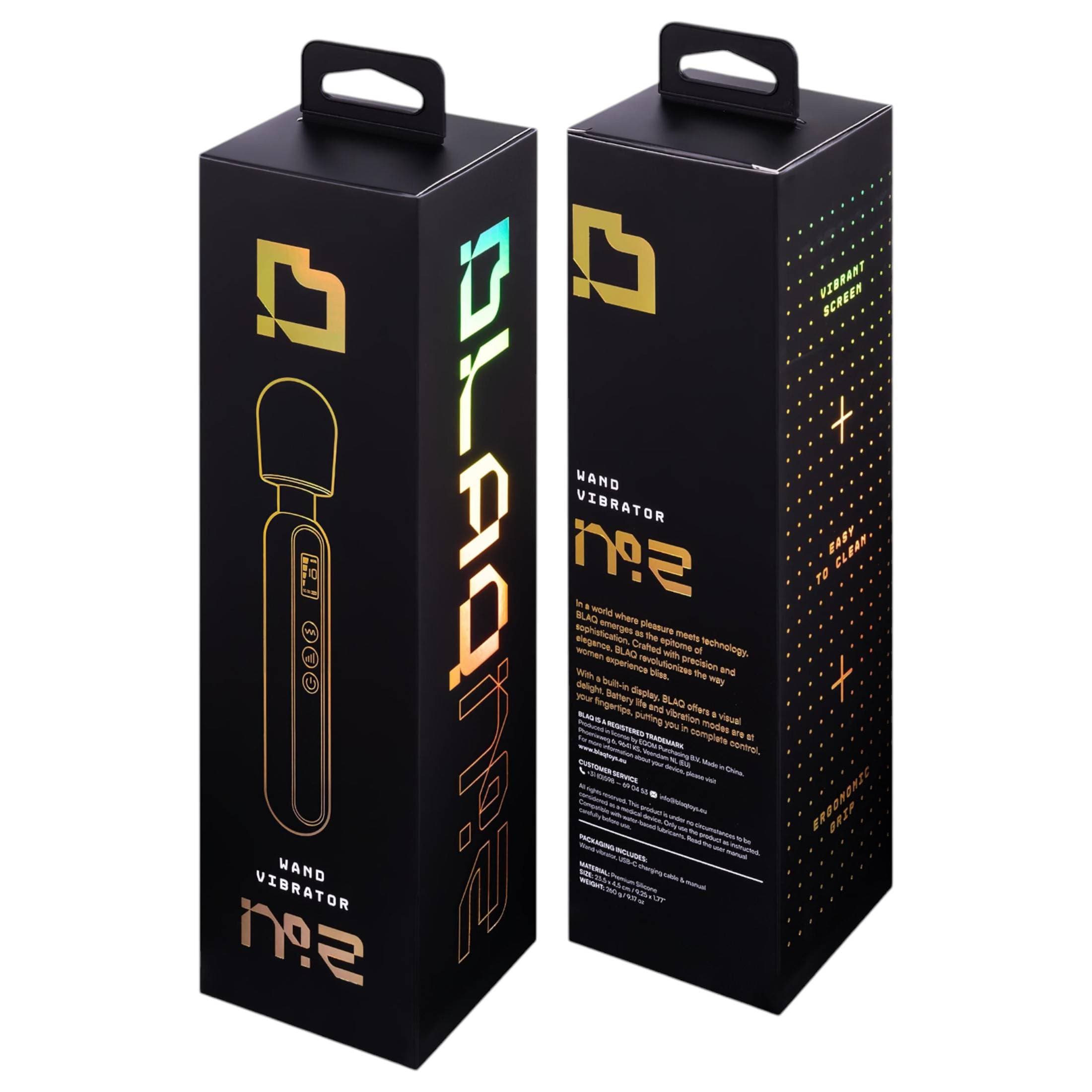 BLAQ - digitális masszírozó vibrátor #2