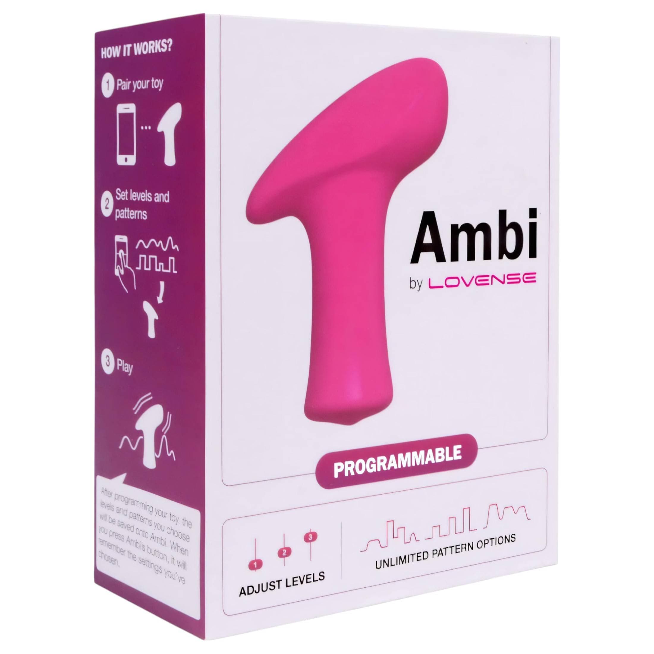 LOVENSE Ambi - okos, 2 motoros csikló vibrátor #8
