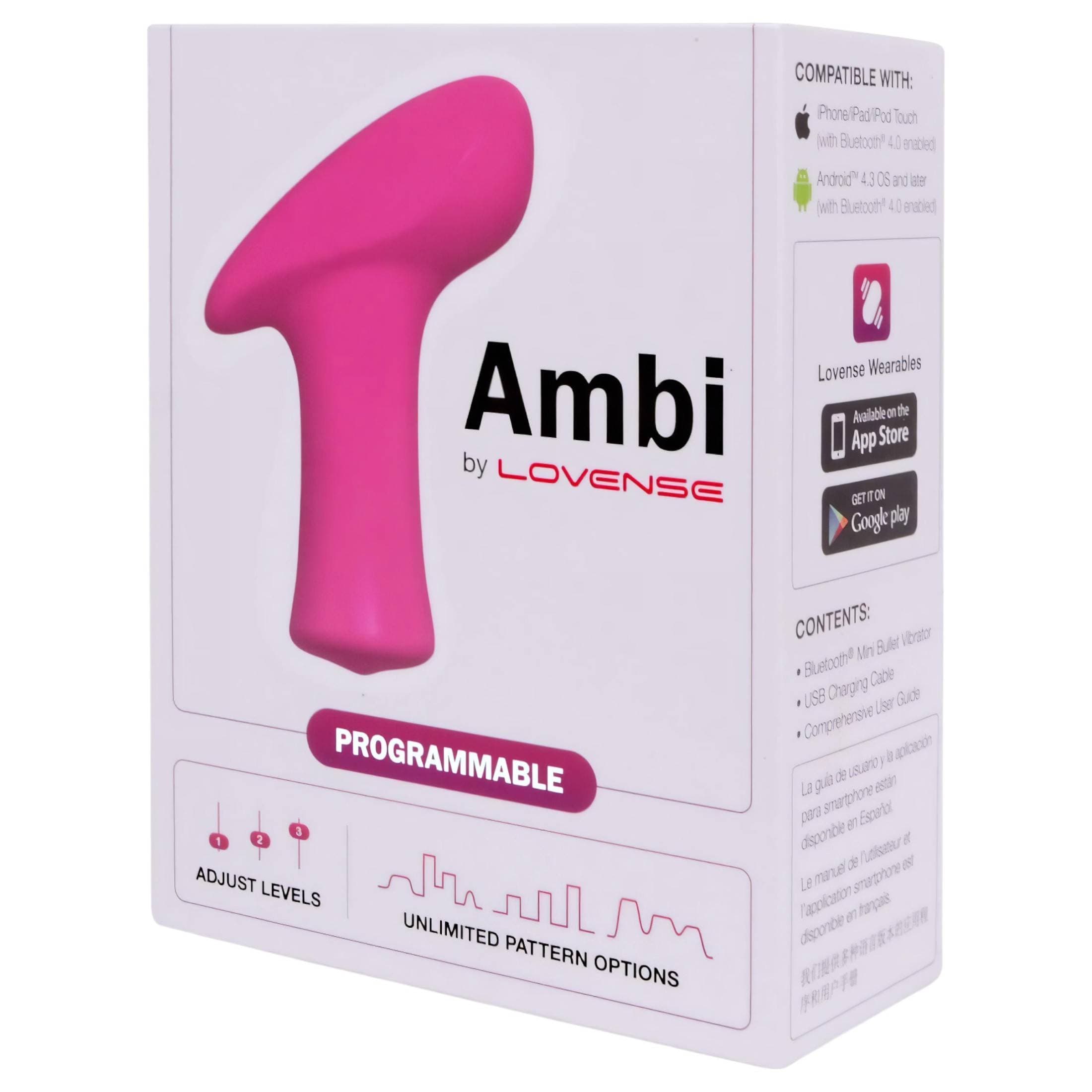 LOVENSE Ambi - okos, 2 motoros csikló vibrátor #9