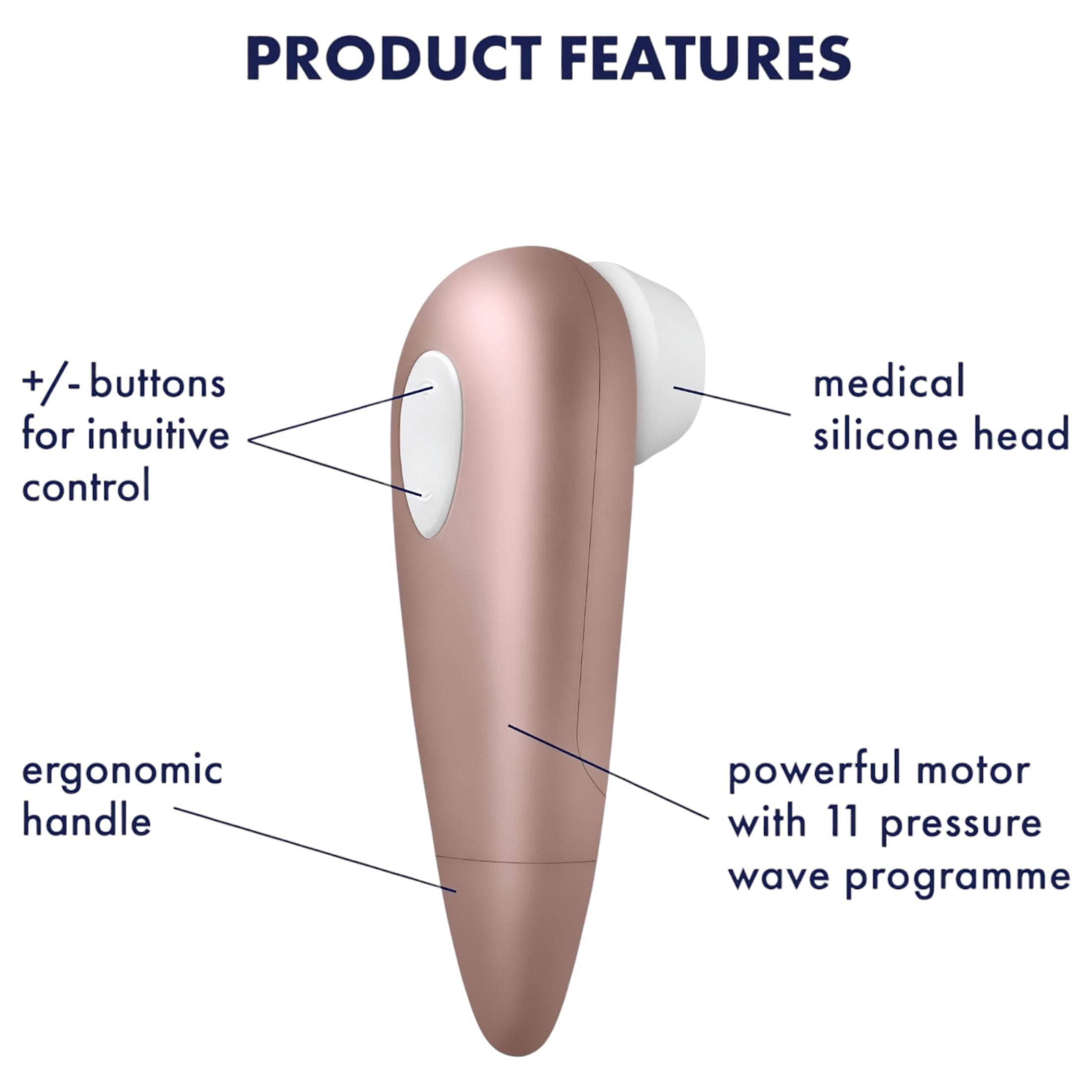 Satisfyer 1 Number One - léghullámos csiklóizgató #7
