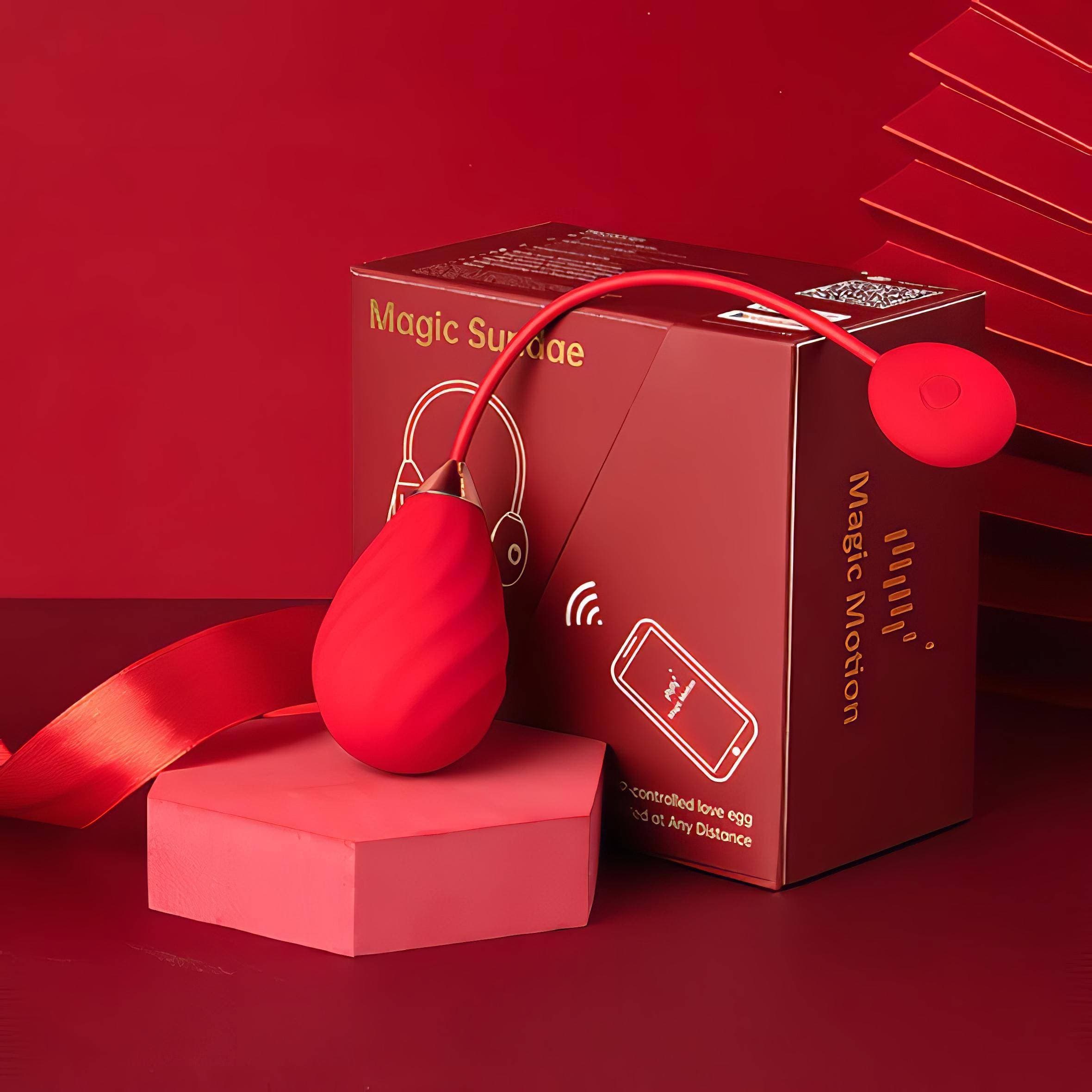 Magic Motion Sundae - okos, akkus vibrációs tojás #4