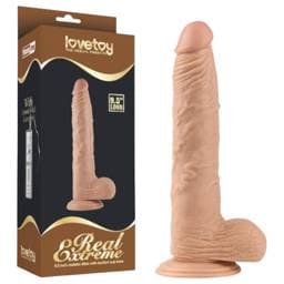 Lovetoy Real Extreme - tapadókorongos dildó - 24cm #1