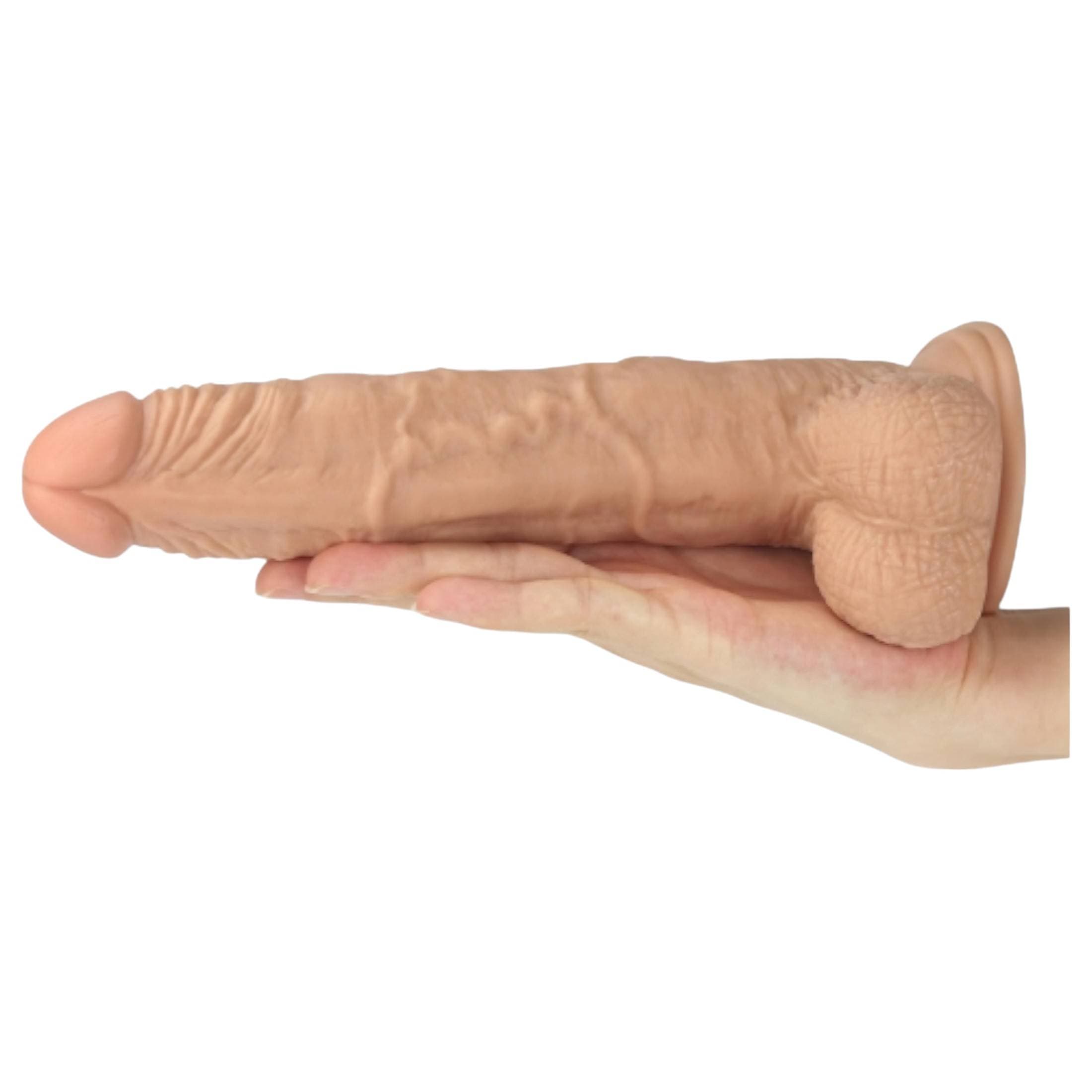 Lovetoy Real Extreme - tapadókorongos dildó - 24cm #5